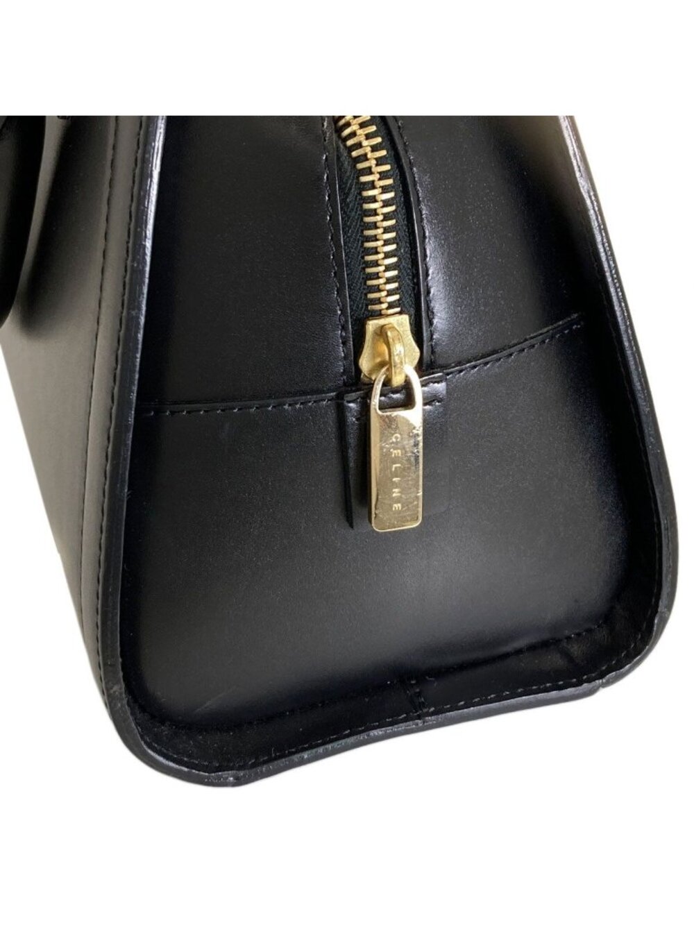 Celine Triomphe Handbag Leather - Picture 13 of 15